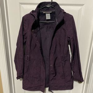 Free Country soft shell purple jacket Sz small